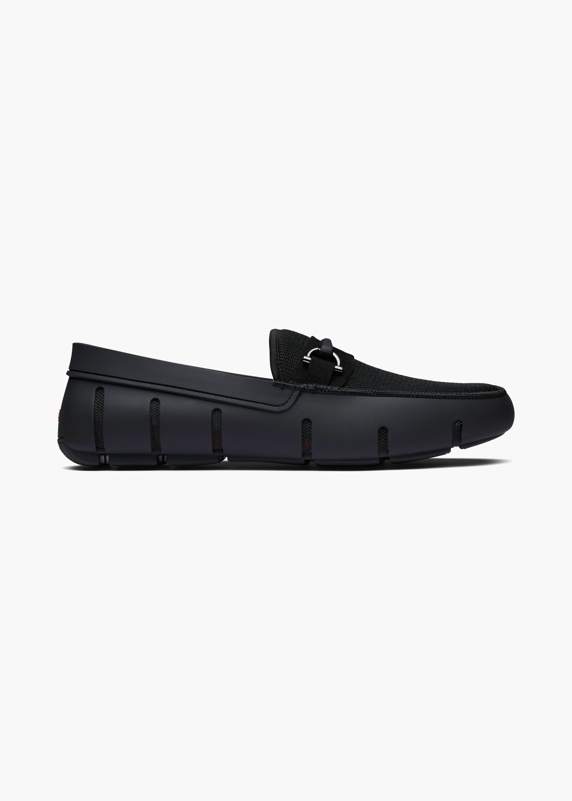 Sporty Bit Loafer - background::white,variant::Black/Black