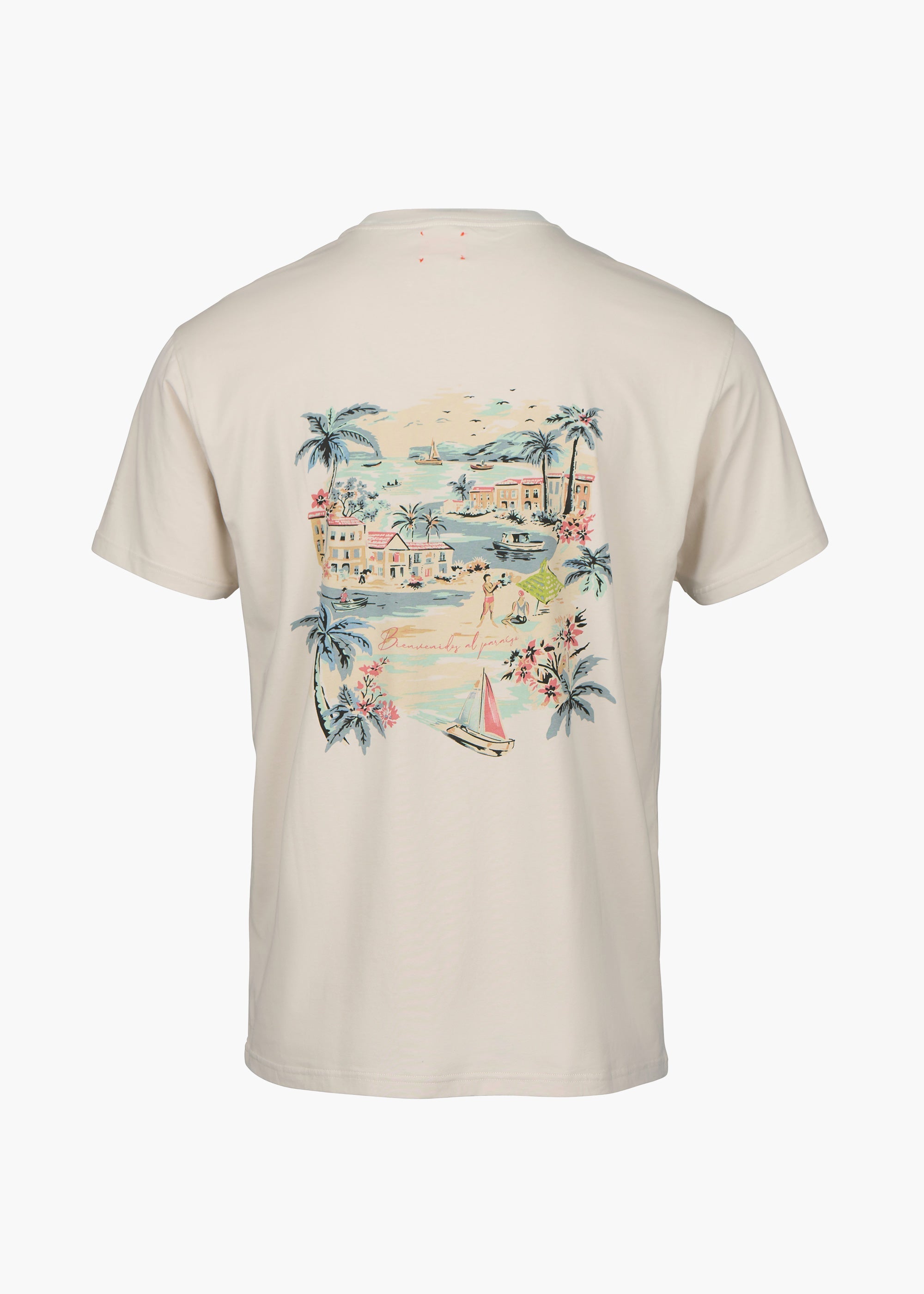 Paradis T-Shirt - background::white,variant::Mist