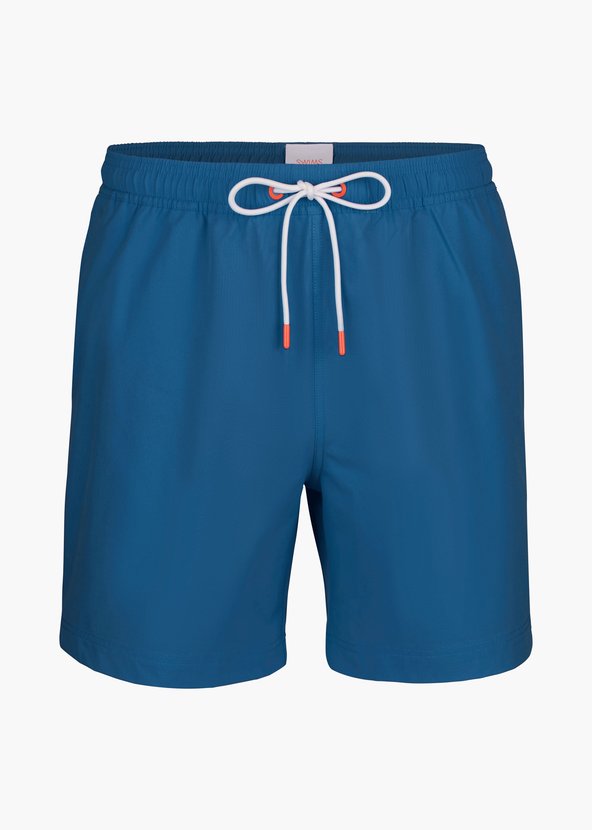 Sol Swim Short (6 ½” Inseam) - background::white,variant::Naxos Tidal Blue