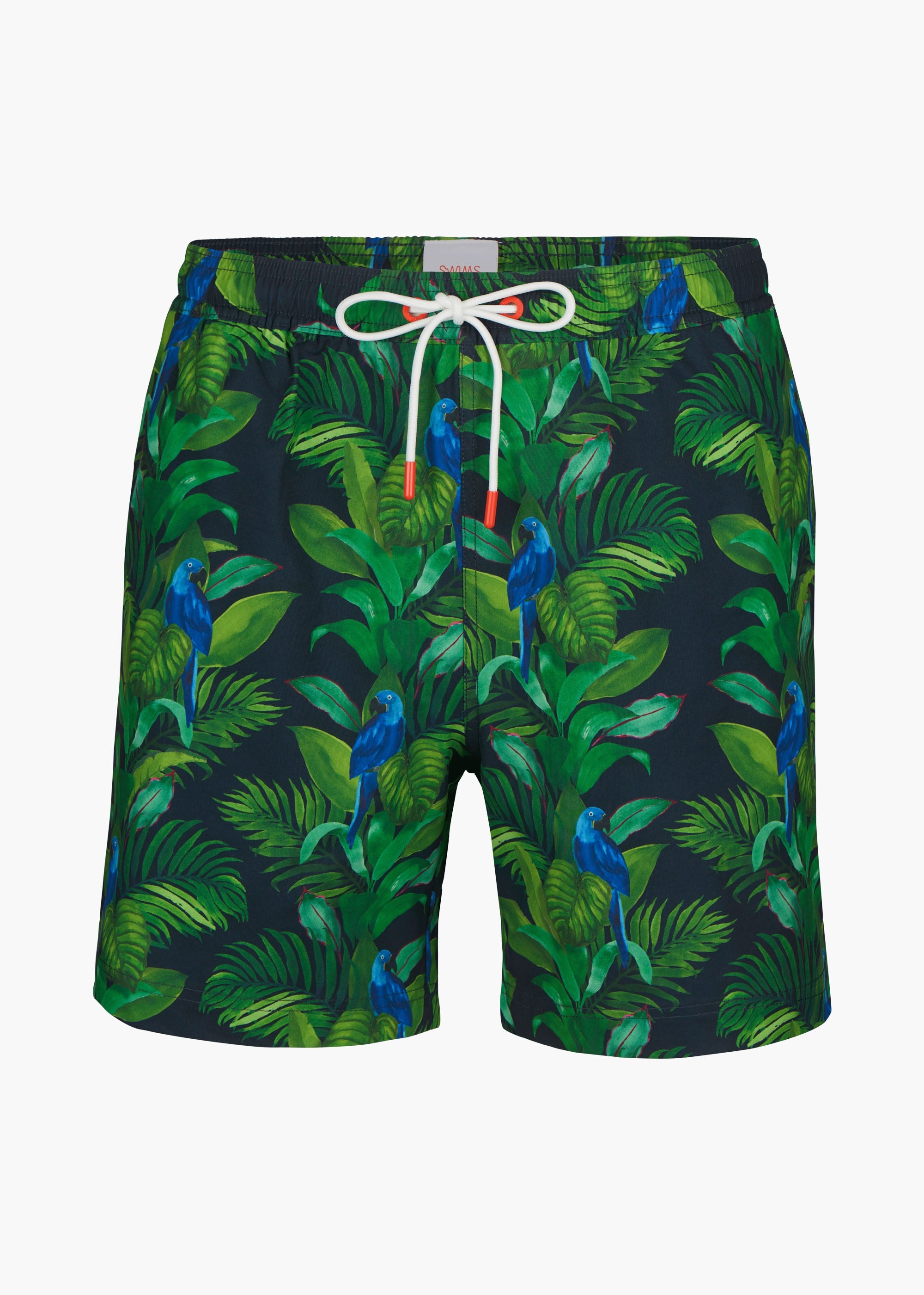 Sol Swim Short (6 ½” Inseam) - background::white,variant::Mccaw Black