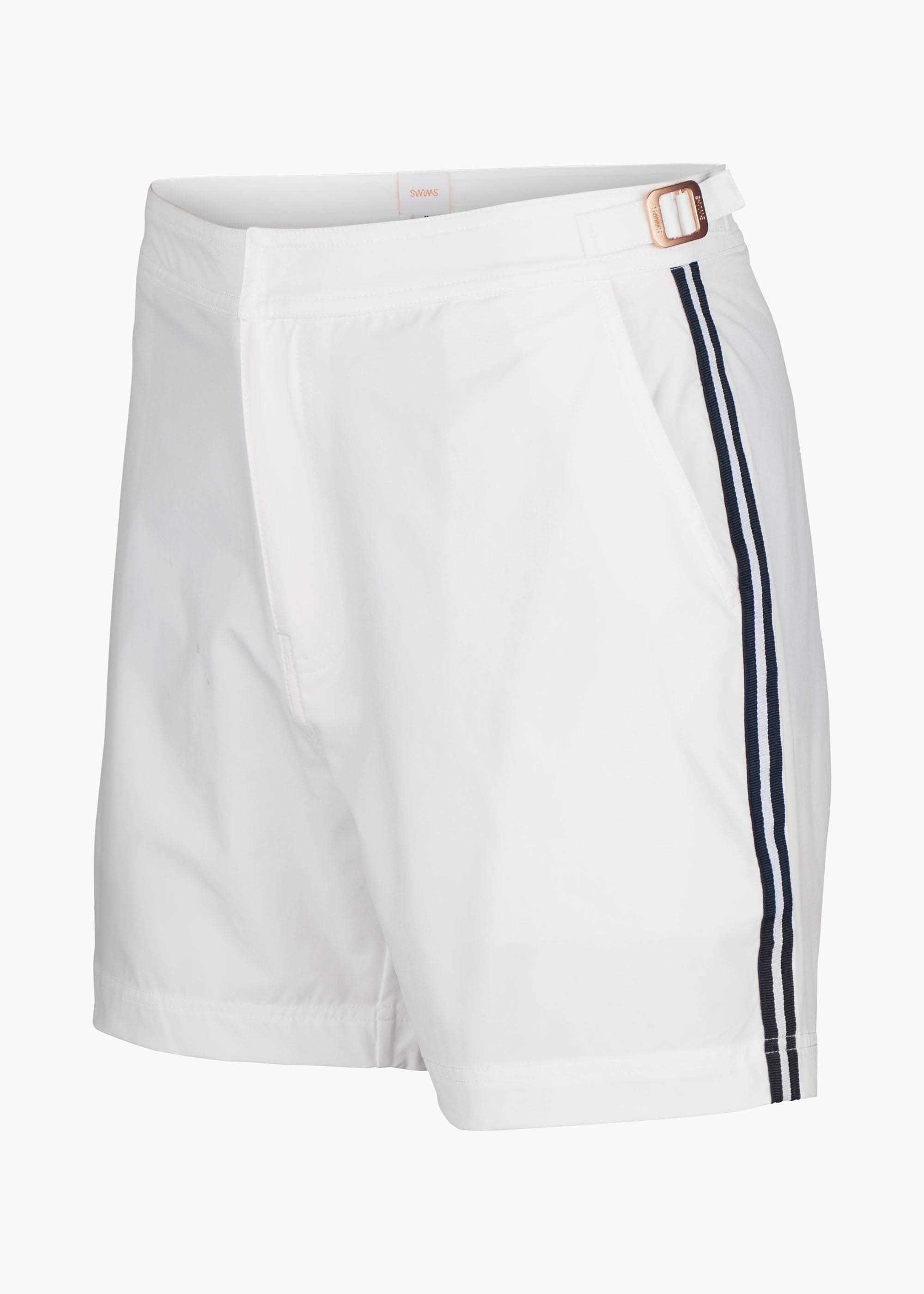 Kyst Swim Trunk (5” Inseam) - background::white,variant::Milos White