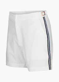 Kyst Swim Trunk (5” Inseam) - background::white,variant::Milos White