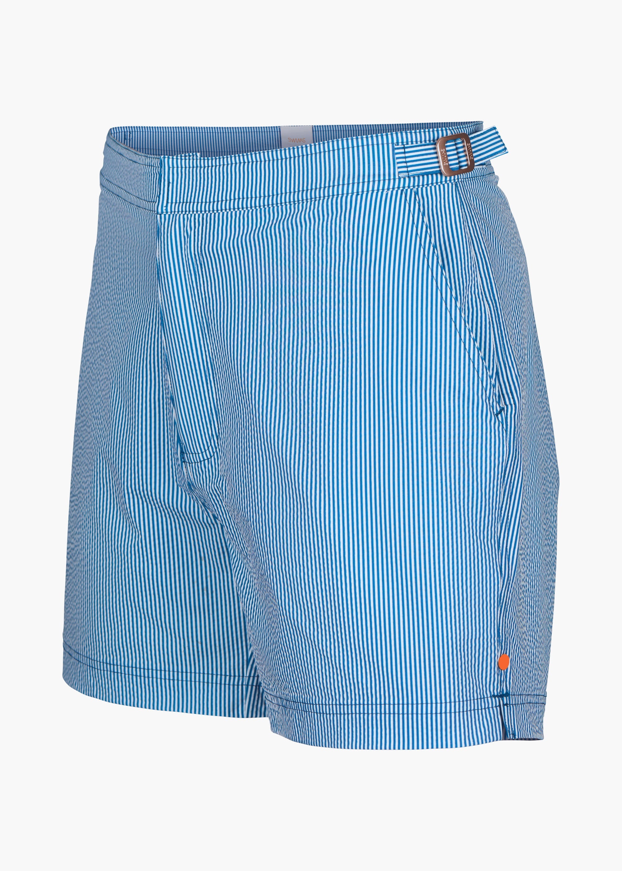 Kyst Swim Trunk (5” Inseam) - background::white,variant::Strand Tidal Blue