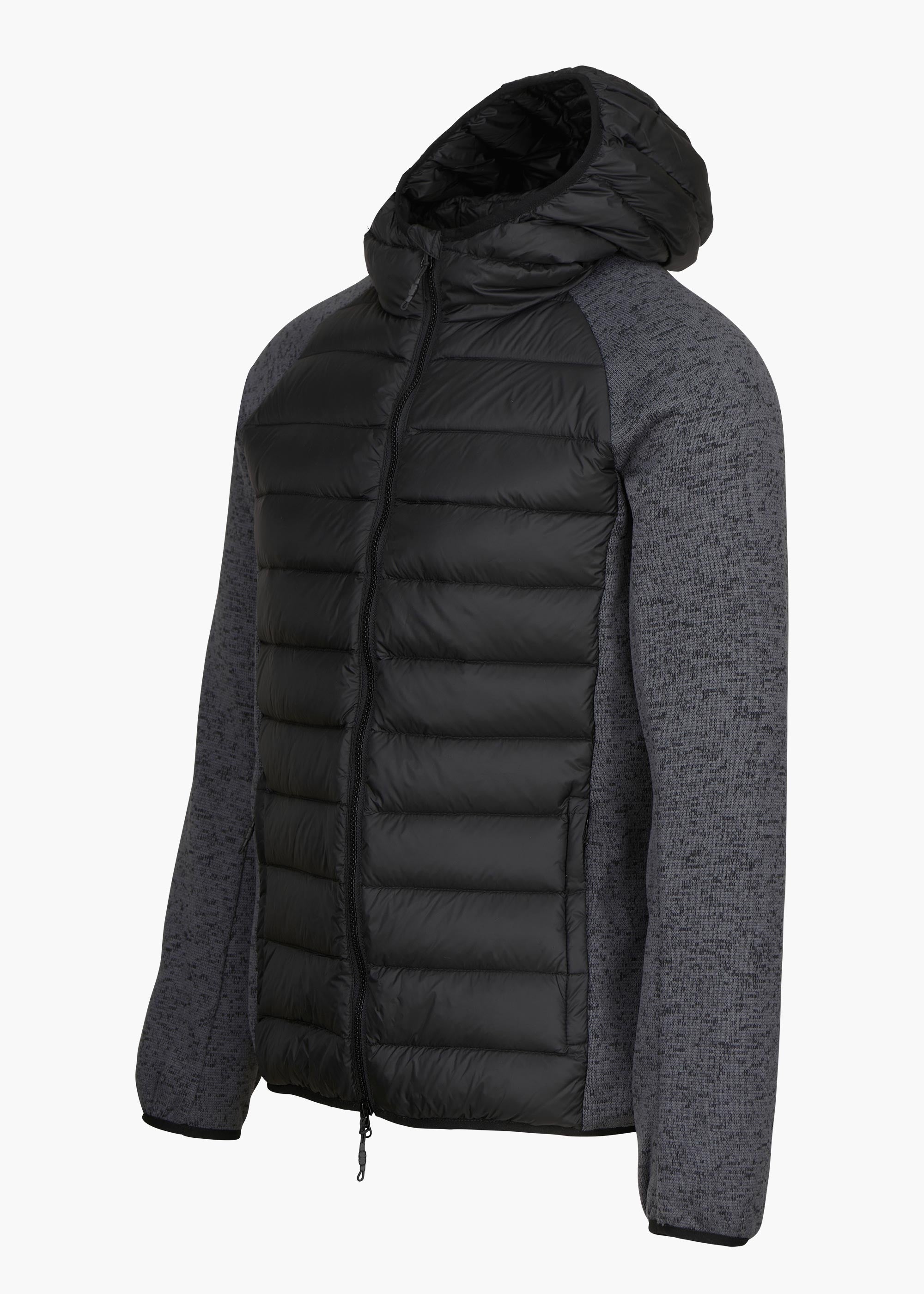 Fjelltur Down Jacket - background::white,variant::Black