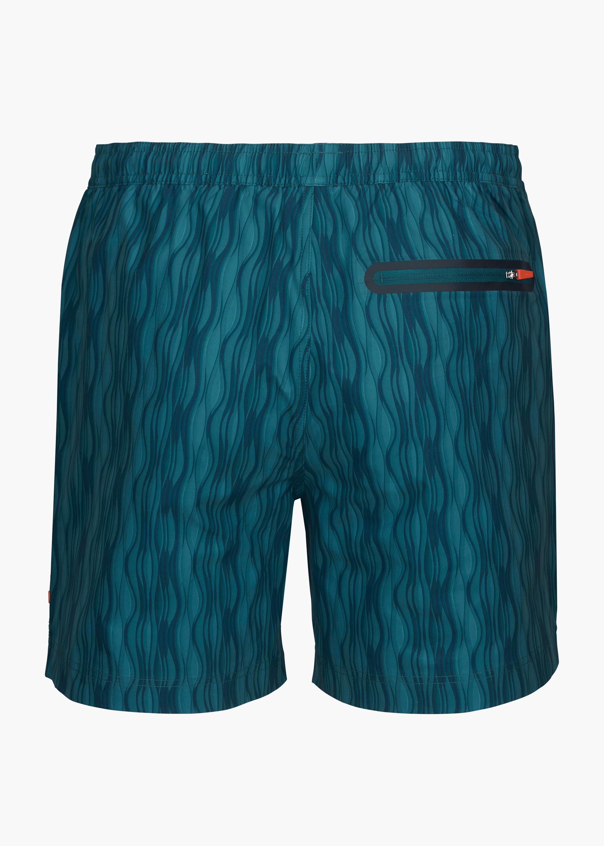 Kyst Swim Short (5” Inseam) - background::white,variant::Ripple Navy