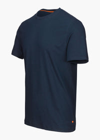 Lino T Shirt - background::white,variant::Navy